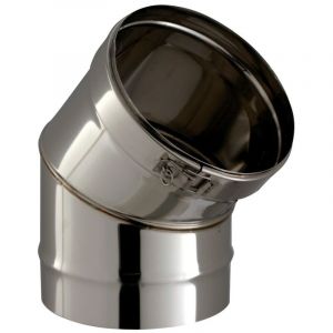 Poujoulat - Element condensor cd coude 45° 150 ec45150cd