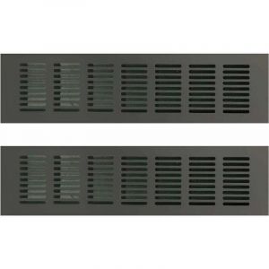 2PCS Grille de Ventilation Rectangulaire, Grille D'a&eacute;ration Rectangulaire, Grille D'a&eacute;ration, Grille Ventilation Rectangulaire, Grille d Aeration