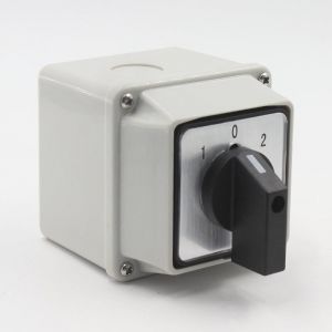 LW26 20/2 Inverseur de source universel avec boîtier de montage20 a Sélecteur universel à came rotative(6.86.87.2cm) - Lntyq