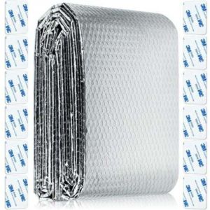 Feuille Réflecteur de Radiateur - 5 m x 0,6 m x 3 mm - Film isolant - Film réfléchissant pour radiateur - Isolation derrière le radiateur