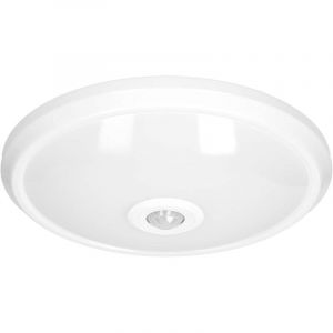 Orno plafon zonda led emerge12w, biały, pc, czujnik pir