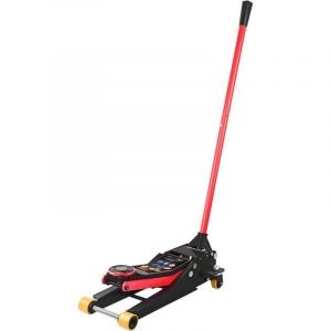 Cric de service hydraulique ∙ 2 tonnes ∙ extra plat ∙ V6028 ∙ L x l : 686 mm x 343 mm