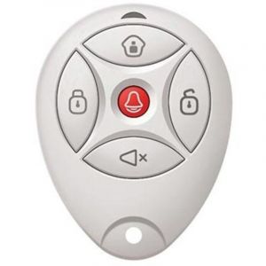 Pyronix Hikvision DS-PKFE-5 T&eacute;l&eacute;commande bidirectionnelle sans fil 868MHz 5-boutons Rolling code