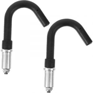 UlisemLot de 2 crochets muraux d'&eacute;chelle - Support mural d'&eacute;chelle - Stabilisateur mural pour goutti&egrave;res - Crochets d'&eacute;chelle t&eacute;lescopiques