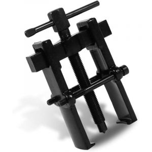 Extracteur de roulement r&eacute;glable &agrave; deux m&acirc;choires en acier au carbone - extracteur droit pour pompe et poulie