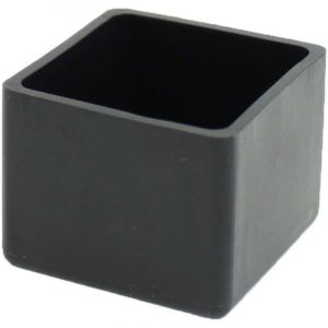 Ersandy - Embouts Bouchons Carrés En Caoutchouc - 25mm - Pour Chaises, Tables, Pieds De Meubles