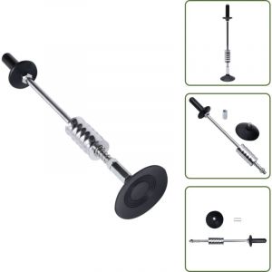 The Living Store Marteau &agrave; inertie &agrave; ventouse 59 cm Acier au carbone - Marteau &Agrave; Inertie - Marteau &Agrave; Ventouse - Retrait Bossage - R&eacute;paration Voiture