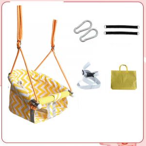 Balançoire d'extérieur pour enfants, siège de balançoire en corde robuste, balançoire suspendue légère, siège de balançoire d'extérieur avec ceinture