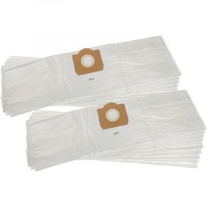 20x Sacs remplacement pour Kärcher 6.959-130, 6.904-263 pour aspirateur - 35cm x 21,5cm blanc - Vhbw