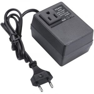 Toplionace Convertisseur de Tension AC 220V &agrave; 110V, Transformateur de Puissance Abaisseur de Voyage Monophas&eacute; Convertisseur de Transformateur de