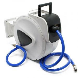 Helloshop26 - Dévidoir de tuyau à air comprimé 20m automatique enrouleur pneumatique