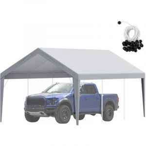 Mophorn - Auvent de remplacement pour abri d'auto 12' x 20', b&acirc;che robuste et imperm&eacute;able pour tente de garage prot&eacute;g&eacute;e contre les uv, installation