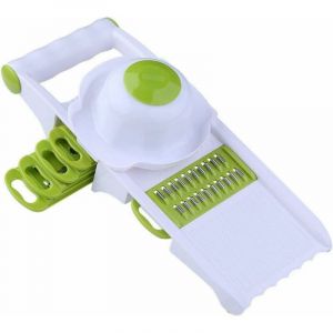 Coupe-l&eacute;gumes manuel multifonctionnel, trancheuse en acier inoxydable, &eacute;plucheuse de pommes de terre carotte r&acirc;pe &agrave; fromage oignon tranchant outils