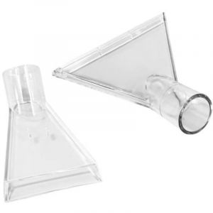 2 Piece Buse Aspirateur Eau, Aspirateur Suceur Injecteur Extracteur, Embout Shampouineuse pour Aspirateur, T&ecirc;Te Pivotante Aspirateur