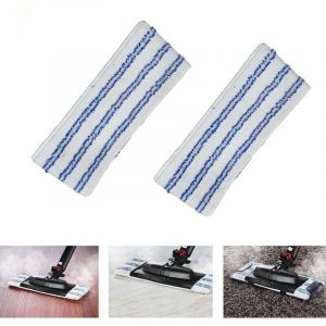 Lot de 2 serpill&egrave;res en microfibre - Pour Polti Vaporetto Kit Vaporflexi Brush Eco Pro 3.0