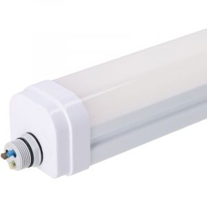 Luminaire LED &eacute;tanche Philips IP66, connectable, 150 cm, puissance variable (35/42/50 W), 160 lm/W, temp&eacute;rature de couleur varia