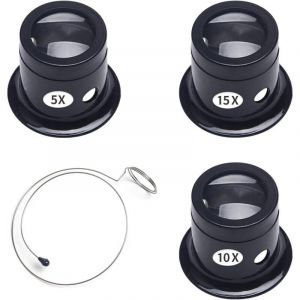 Loupe Horloger, Loupes Bijoutier, Loupe Monoculaire, Loupe de R&eacute;paration de Montre, Loupes D'horloger, Montre Horloge R&eacute;paration Loupe, Loupes de