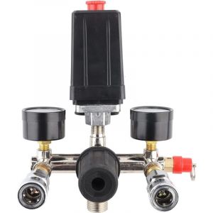 Support de montage pour compresseur de pression - Pi&egrave;ces de compresseur d'air - R&eacute;gulateur de pression - Valve de r&eacute;duction de pression pour tuyau