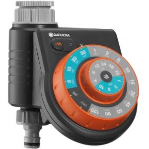 Gardena - jamais utilisé] Programmateur darrosage Easy Plus - Bouton rotatif - Pile 9V non fournie - Pression max 12 bar - Resistant eau - 1888-20