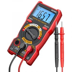 Capacim&egrave;tre, r&eacute;sistif, capacim&egrave;tre intelligent, multim&egrave;tre LCD 1999 points avec r&eacute;tro&eacute;clairage, mesure pr&eacute;cise, multim&egrave;tre pour appareils