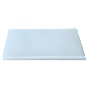 Visiodirect - Planche &agrave; d&eacute;couper &eacute;paisse en fibre coloris blanc - Longueur 40 x Profondeur 20 x Hauteur 1.5 cm