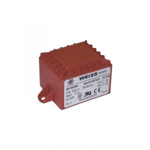 85/361 transformateur pour circuits imprimés 1 x 230 v 1 x 9 v/ac 5 va 556 ma - Weiss Elektrotechnik