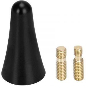 KZQ - Antenne courte de voiture avec amplificateur, antenne de toit en aluminium, signal amélioré, tige d'antenne, antenne de toit fm dab, antenne de