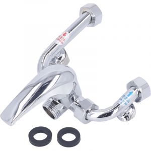 Robinet m&eacute;langeur en cuivre pour chauffe-eau &eacute;lectrique, montage en surface, coude en U, interrupteur eau chaude/eau froide, robinet de douche,