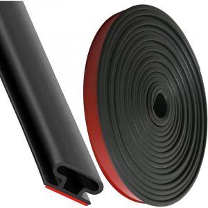 6 M&egrave;tres Joint Porte,Joint Porte Entree,Joint De Porte D'entr&eacute;e,Joint Autocollant,Joint Caoutchouc Porte,Joint De Porte D'entr&eacute;e,Pour