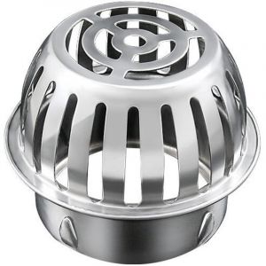 Ymyny - filtre de goutti&egrave;re en acier inoxydable, prot&egrave;ge-goutti&egrave;re en m&eacute;tal, prot&egrave;ge-goutti&egrave;re, prot&egrave;ge-goutti&egrave;re antirouille, filtre de goutti&egrave;re