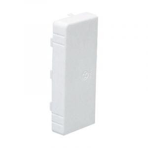 Embout goulotte - 80 x 40 - blanc - ta-e/g Iboco 00871