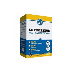 BMFIN01 enduit sim le finisseur en 1 kg, blanc - Bemr