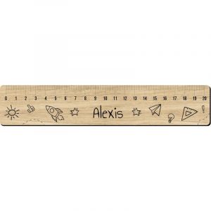 Decoho - Règle graduée 20 cm personnalisée pour écolier · Prénom | Étoiles http://www. .com/img/co/108228.jpg - 21 x 4 cm - http://www.