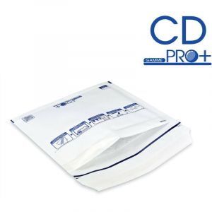 Lot de 50 Enveloppes &agrave; bulles pro blanches cd format 145x175 mm