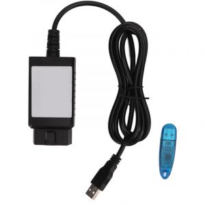 Jeffergarden Programmateur de cl&eacute;s de voiture 4 en 1 avec dongle USB haute performance pour Ford sous Windows XP