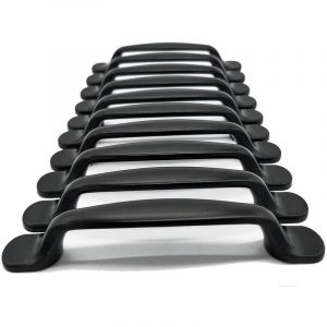 20x poign&eacute;e de porte d'armoire de cuisine, tiroir de placard, meubles de chambre &agrave; coucher, Center de traction 96mm, aluminium avec vis