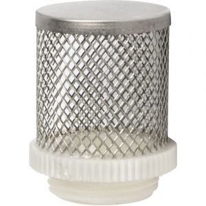 Cr&eacute;pine D'Aspiration En Acier Pour Clapet Anti-Retour De 3/4 Pouce