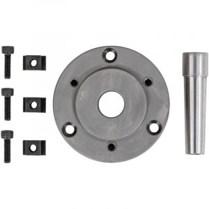 Bride intermédiaire pour mandrin 3 mors ø80 mm à monter sur diviseur - table rotative THV-4 Torros TF-3