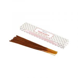 Lot de 20 B&acirc;tons d'Encens 'Senteur' 21cm Sauge Blanche
