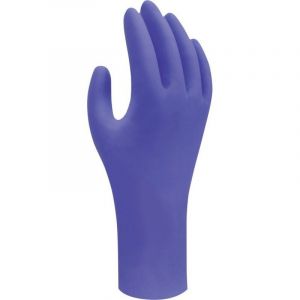 Gants &agrave; usage unique,Nitril,7545, Taille L(8-9),Pack a 100 Unit&eacute;s