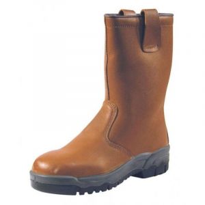 Bottes de s&eacute;curit&eacute; wibo fourr&eacute;es s3 marron cuir - Pointure : 44 - DIFAC