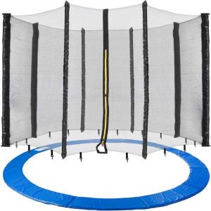 Filet Trampoline 430 cm,Filet de Protection pour Trampolines 6 Barres,Résistant aux uv