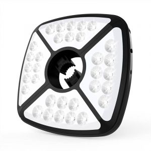 Lampe pour Parasol Rechargeable, 32 LED Lumi&egrave;re de Parasol avec 2 Modes de Luminosit&eacute;, Pince &eacute;lastique R&eacute;glable Pour Parasol de Jardin
