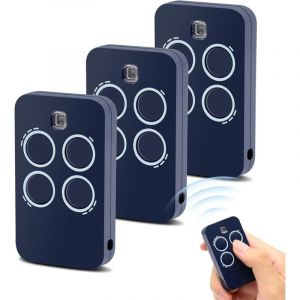 433,92MHzT&eacute;l&eacute;commande Portail,T&eacute;l&eacute;commande Compatible avec Genius,T&eacute;l&eacute;commande Porte de Garage pour Echo TX4 433 RC,Echo TX2 433 RC,TE443H Bravo, Lot