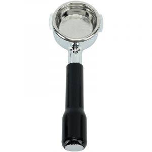 TONYSA Porte-filtre &agrave; caf&eacute; 58mm E61, filtre monocouche, sans fond, portable, pour la maison, caf&eacute;, C2, plastique noir