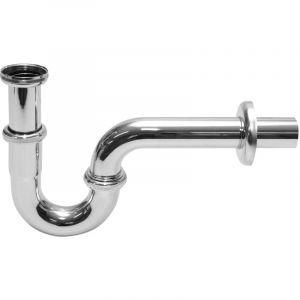 Tycner - Siphon Lavabo Chromed Kit D'Évacuation P-Trap