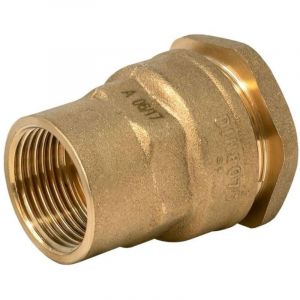 Raccord laiton PN16 &agrave; compression femelle 1"1/4 pour tuyau PEHD &Oslash;40 mm