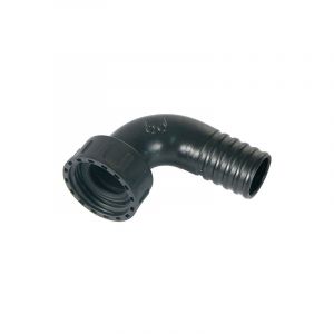 Raccord plastique coudé cannelé f 50/60 ⌀ 50 - Spido