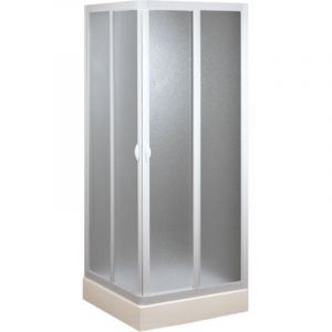 Idralite - Parois cabine de douche en acrylique mod. Venere h 190 70X100 cm avec ouverture centrale