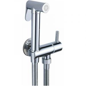 Fitags - Kit Douchette wc Mitigeur, Thermostatique Douchette &agrave; Main en lation Chrome Anti-br&ucirc;lure Toilette, Bidet Spray Set Inverseur de Douche